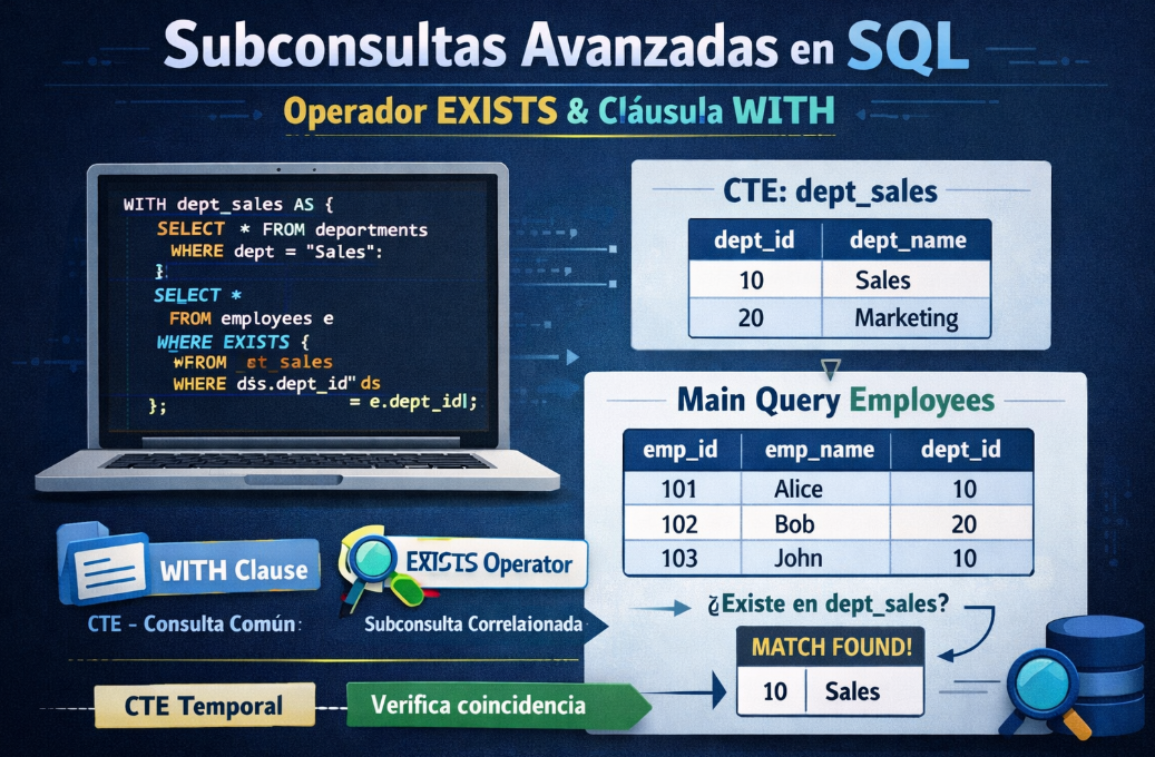 Subconsultas Avanzadas SQL