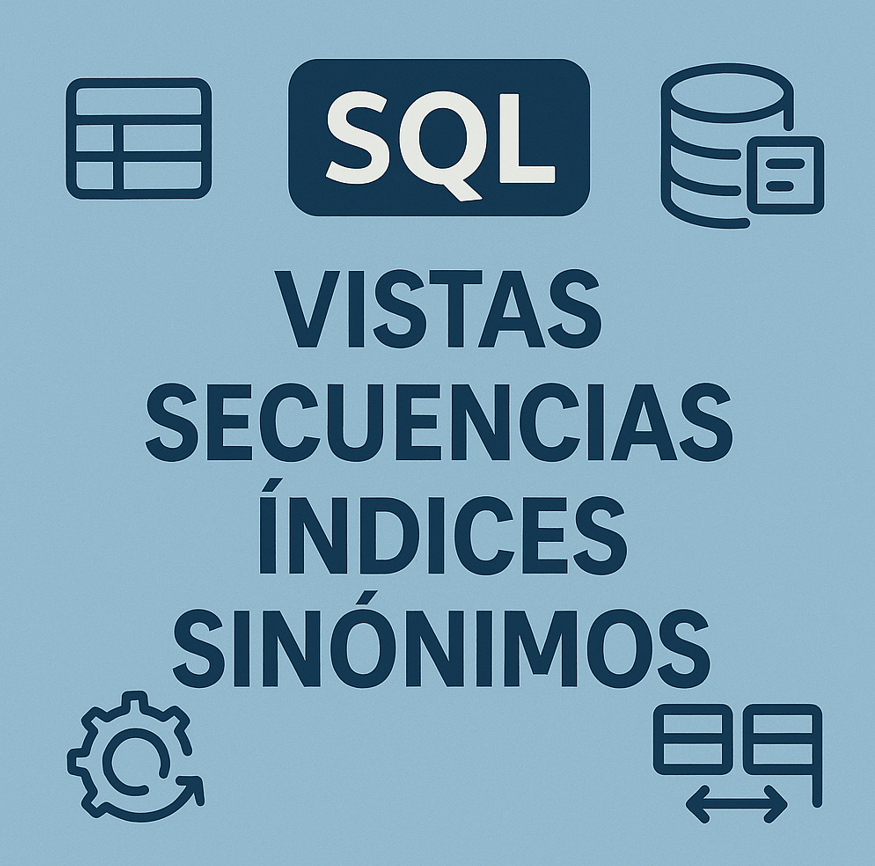 Vistas, Secuencias, Índices y Sinónimos de SQL