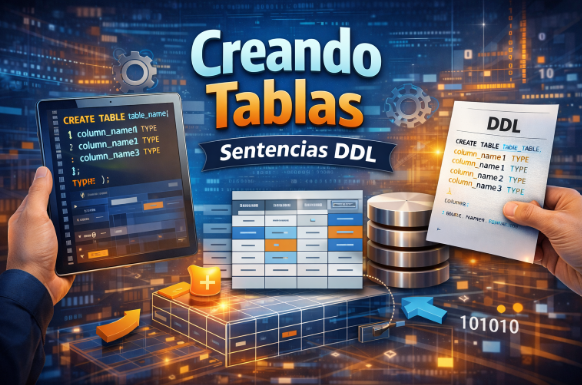 Creación de Tablas de Datos, Sentencias DDL