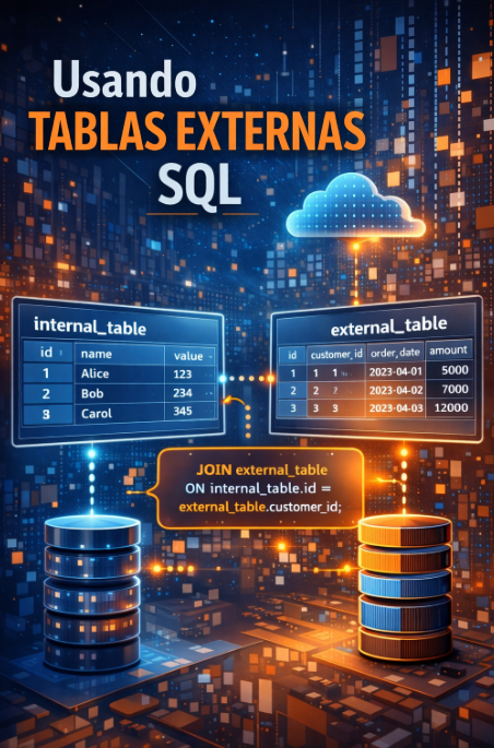 Usando Tablas Externas SQL
