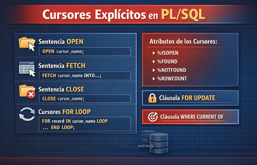 Cursores Explícitos en PL/SQL
