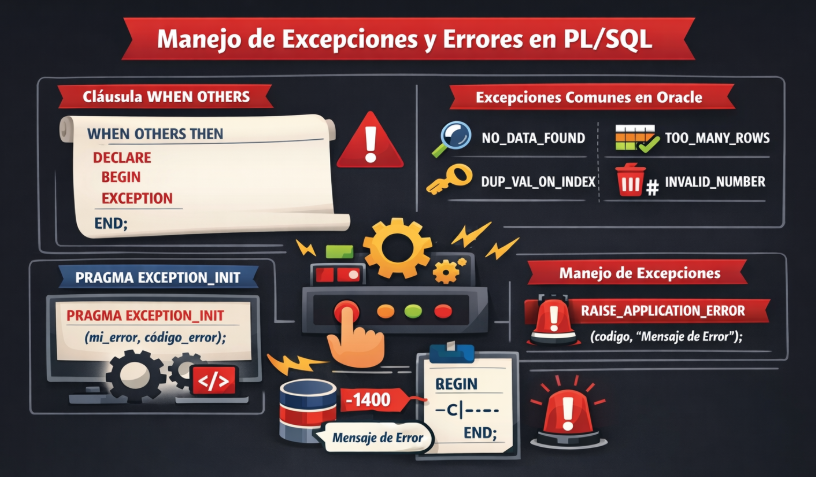 Manejo de Excepciones y Errores en PL/SQL