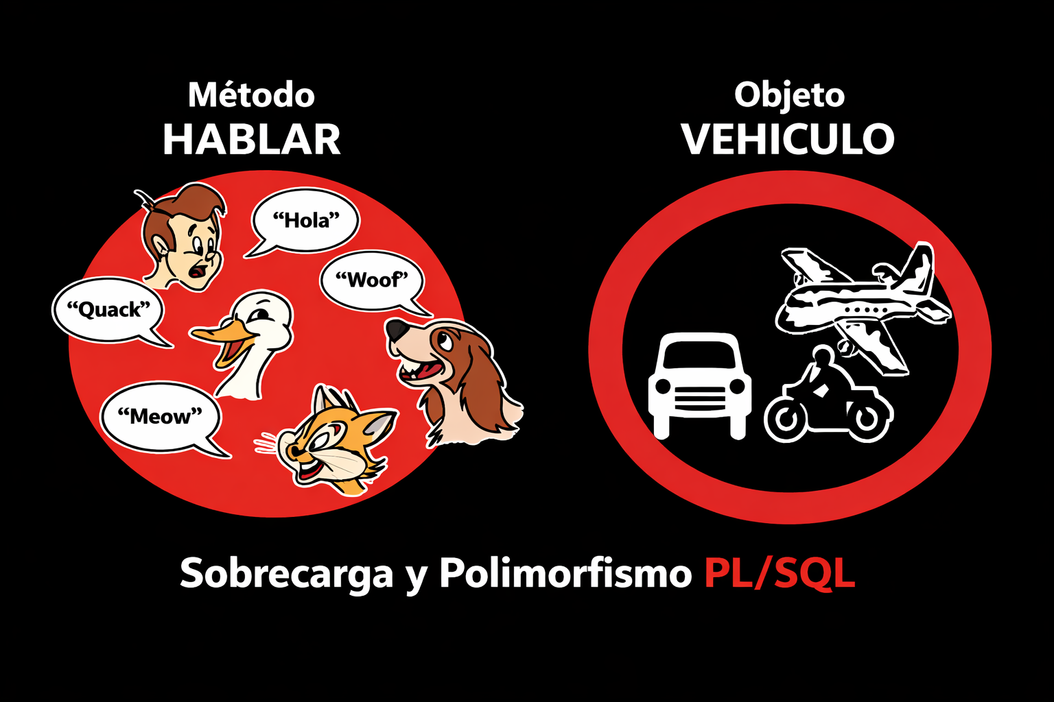 Las Sobrecargas en PL/SQL Oracle