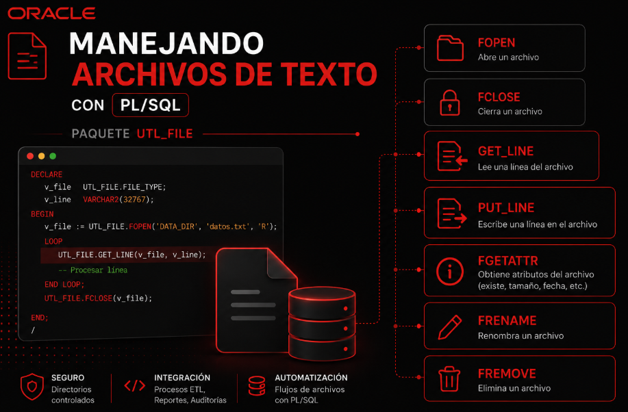 Manejando Archivos de Texto con PL/SQL