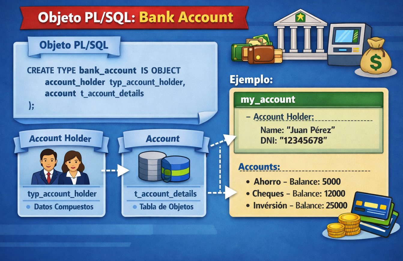 Los Tipos de Objetos de PL/SQL Oracle